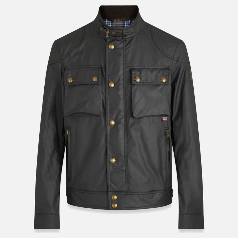 Jackets|Coats|Dr. Martens Belstaff Racemaster Waxed Cotton Jacket - IT 46/S