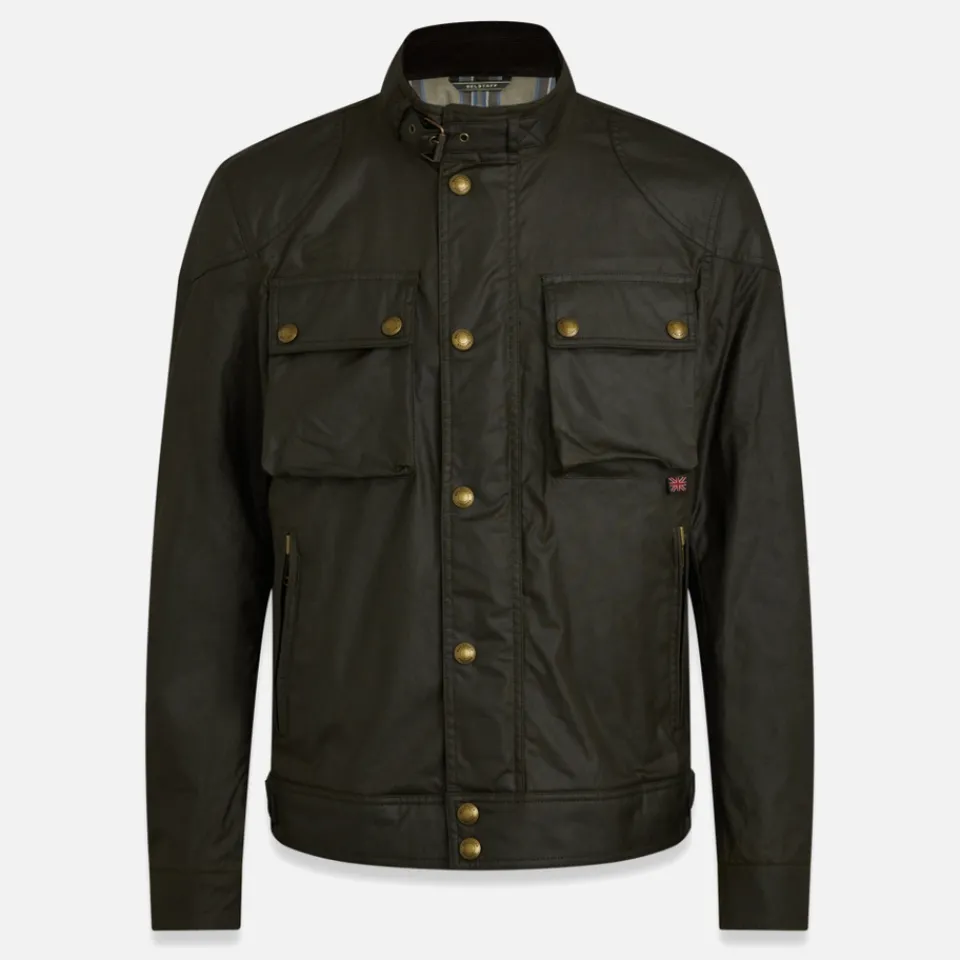 Coats|Jackets|Dr. Martens Belstaff Racemaster Waxed Cotton Jacket - IT 50/L