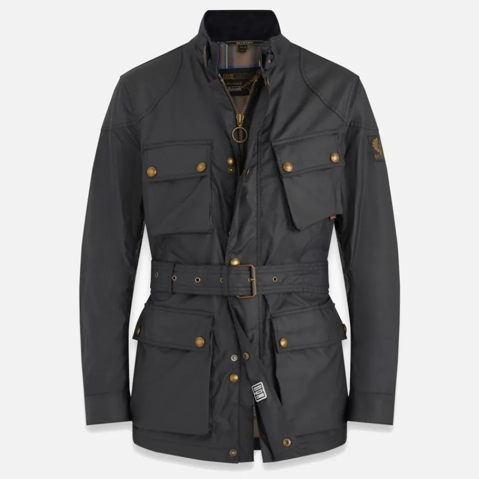 Jackets|Coats|Dr. Martens Belstaff Trialmaster Waxed Cotton Jacket - IT 46/S