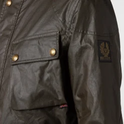 Jackets|Coats|Belstaff Trialmaster Waxed Cotton Jacket - IT 46/S