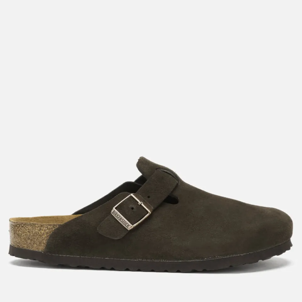 Loungewear|Birkenstock Men's Boston Suede Mules - EU 41/UK 7.5