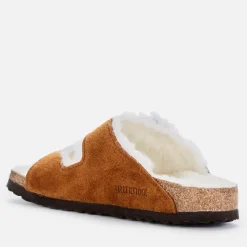Sandals & Slides|Sandals|Dr. Martens Birkenstock Women's Arizona Shearling Slim-Fit Sandals - UK 3.5