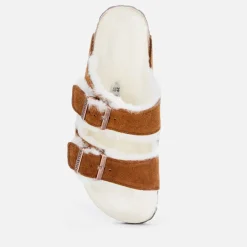 Sandals & Slides|Sandals|Dr. Martens Birkenstock Women's Arizona Shearling Slim-Fit Sandals - UK 3.5