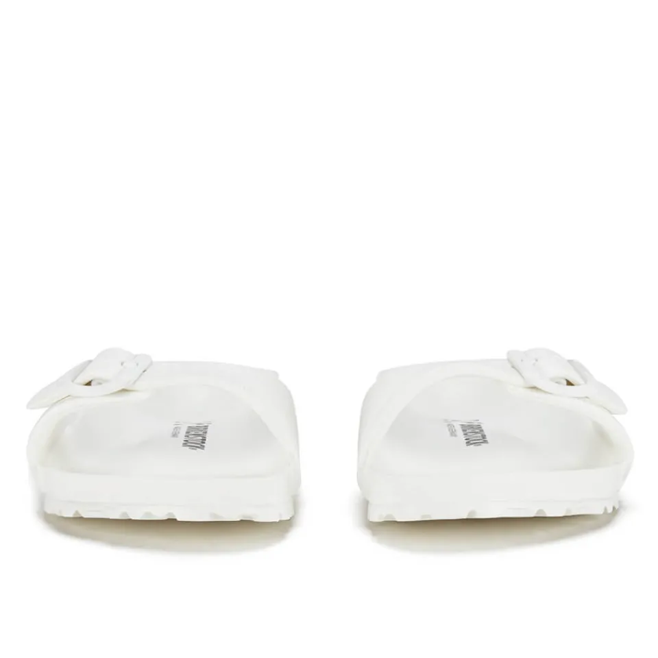 Flats|Birkenstock Women's Madrid Slim Fit Eva Single Strap Sandals - White - EU 37/UK 4.5