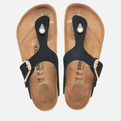 Sandals & Slides|Sandals|Dr. Martens Birkenstock Women's Nubuck Narrow-Fit Leather Toe Sandals - EU 36/UK 3.5