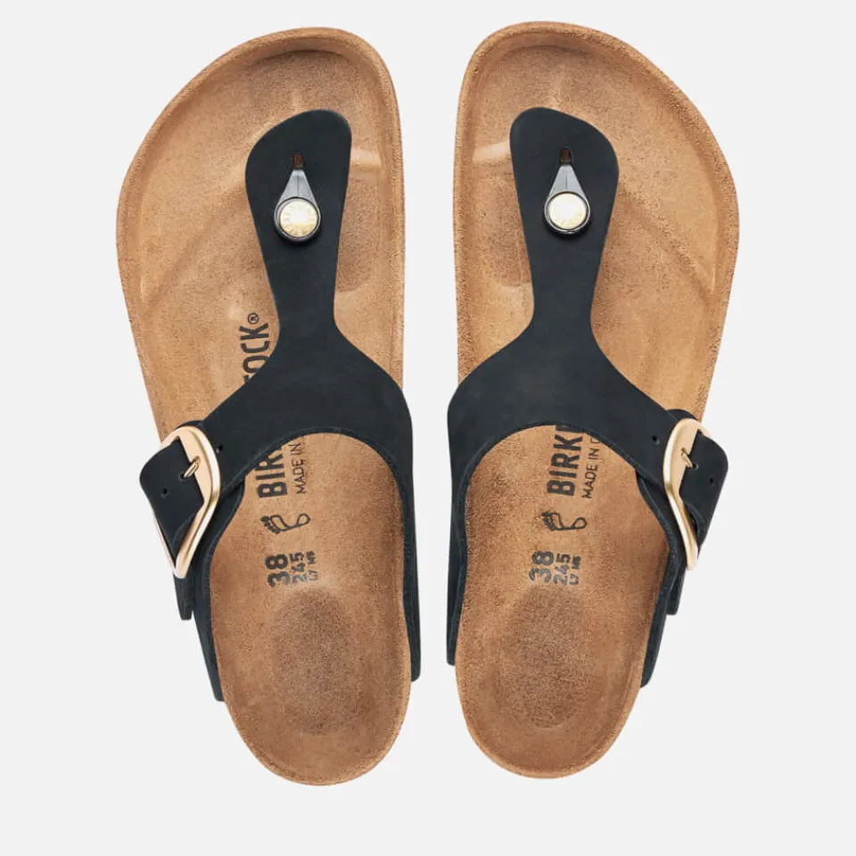 Sandals & Slides|Sandals|Dr. Martens Birkenstock Women's Nubuck Narrow-Fit Leather Toe Sandals - EU 36/UK 3.5