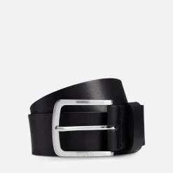 Belts|BOSS Black Joris Leather Belt - 90cm