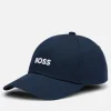 Hats|Barbour BOSS Black Zed Cotton-Canvas Cap