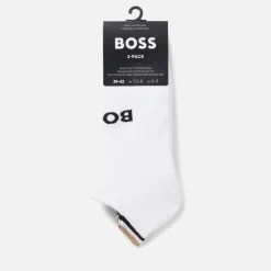 Underwear|Veja BOSS Bodywear Intarsia-Knit Cotton-Blend Logo Socks
