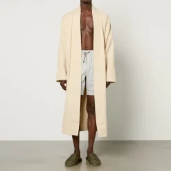 Loungewear|Dr. Martens BOSS Bodywear Kimono Waffle Cotton-Blend Dressing Gown - M