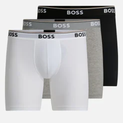 Underwear|Mallet BOSS Bodywear 3-Pack Power Jersey Long Boxer Briefs - S