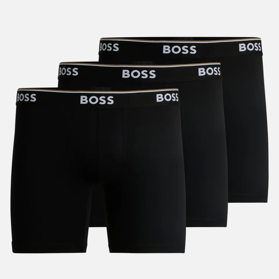 Underwear|Mallet BOSS Bodywear 3-Pack Power Jersey Long Boxer Breifs - S