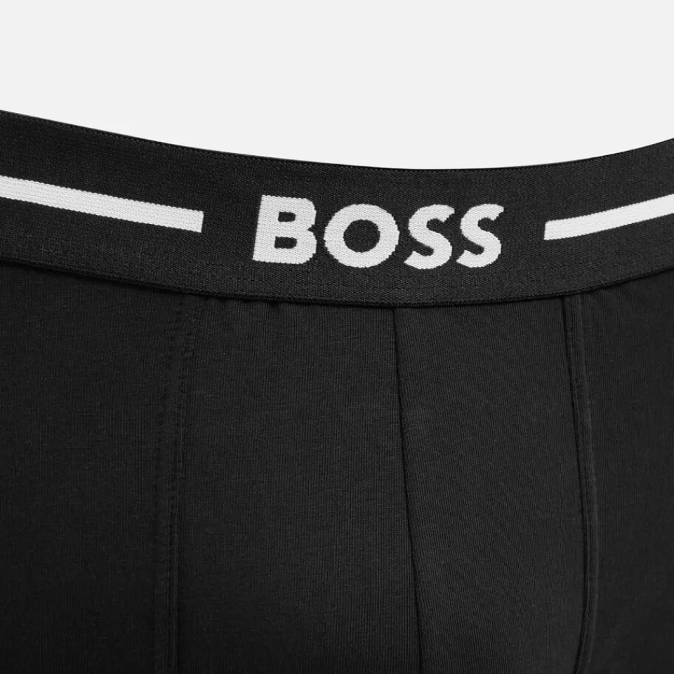 Underwear|Dr. Martens BOSS Bodywear Three-Pack Bold Stretch-Cotton Boxer Trunks - S