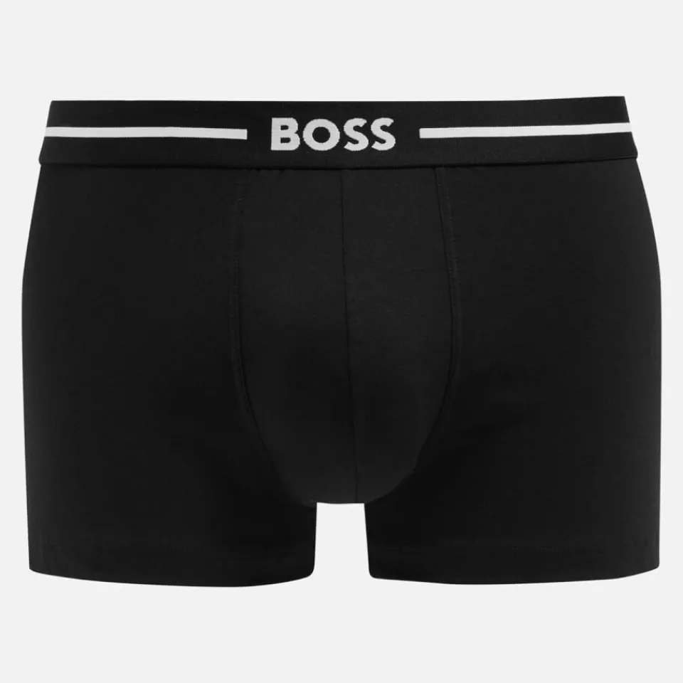 Underwear|BOSS Bodywear Three-Pack Bold Stretch-Cotton Boxer Trunks - S