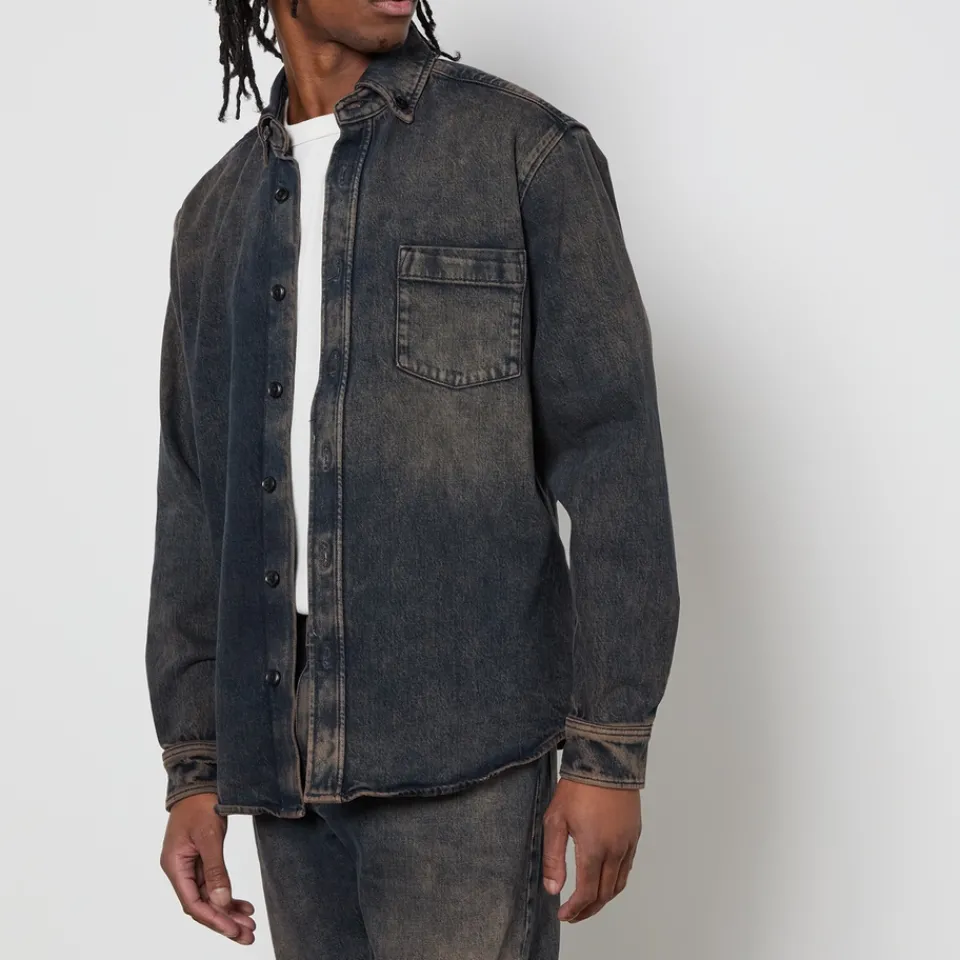 Jackets|Coats|Dr. Martens BOSS Orange Lambey Regular Fit Denim Jacket - L