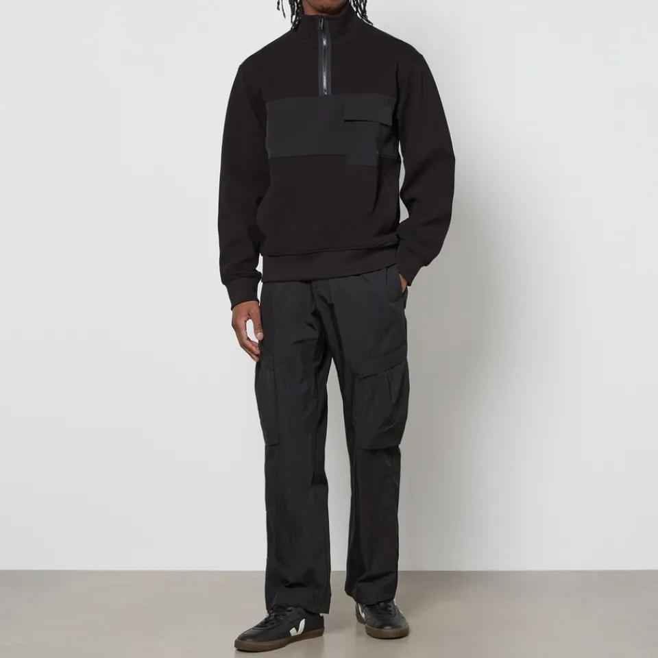 Sweatshirts|Dr. Martens BOSS Orange Tech Quarter Zip Jersey Sweatshirt - S