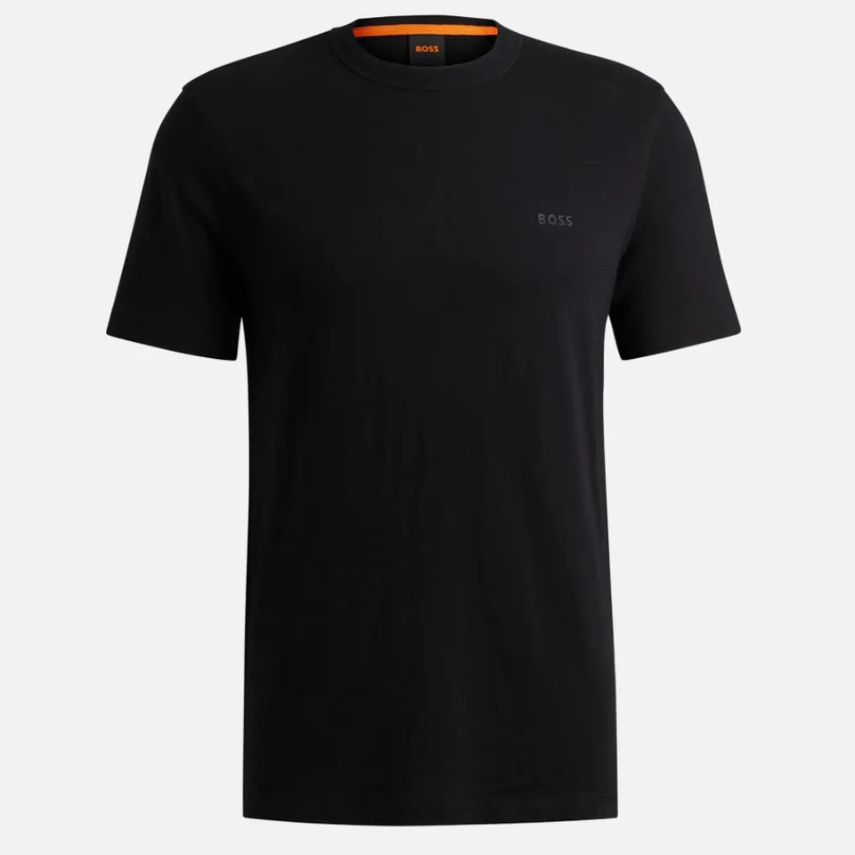 T-Shirts|T-Shirts|PS Paul Smith BOSS Orange Tegood Logo Cotton-Jersey T-Shirt - S