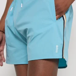 Swimshorts|Swimwear|Dr. Martens BOSS Swimwear Iconic Stretch-Shell Swimming Trunks - S