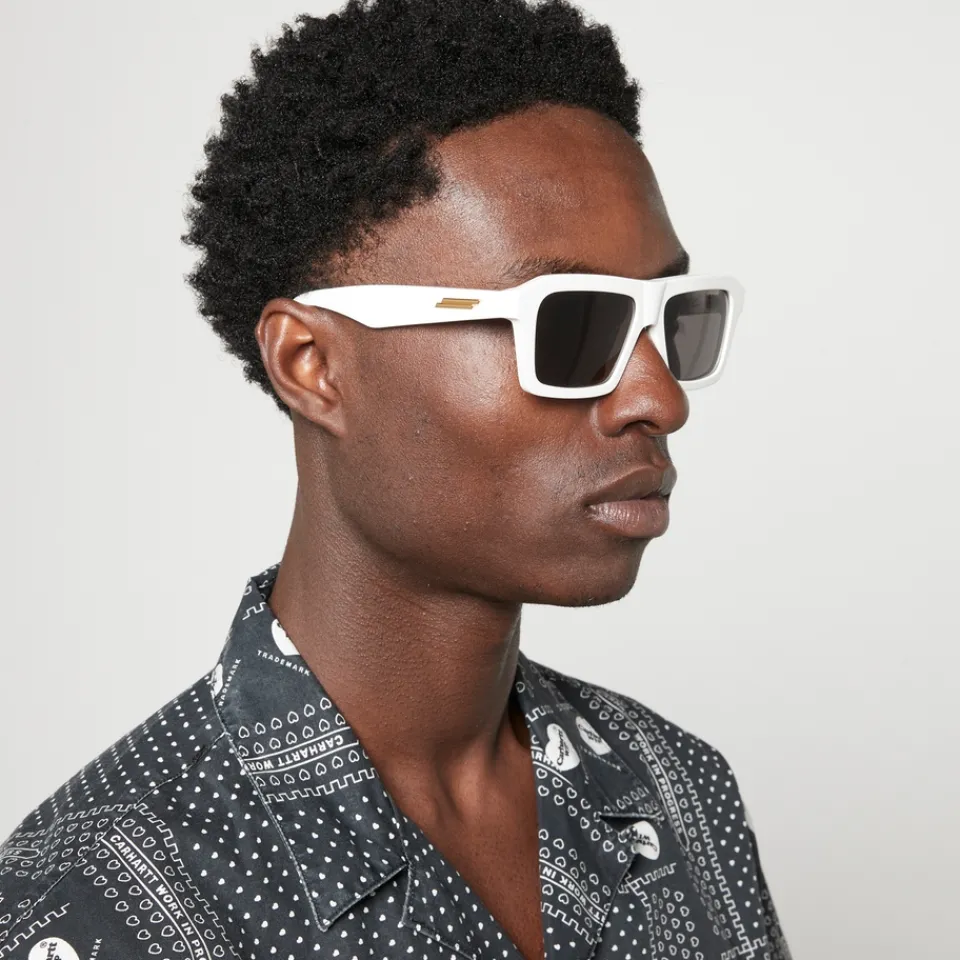 Sunglasses|Sunglasses|Dr. Martens Bottega Veneta Acetate Oversized Square Sunglasses