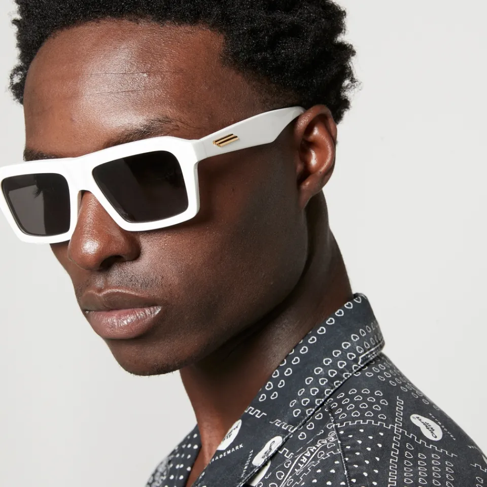 Sunglasses|Sunglasses|Dr. Martens Bottega Veneta Acetate Oversized Square Sunglasses
