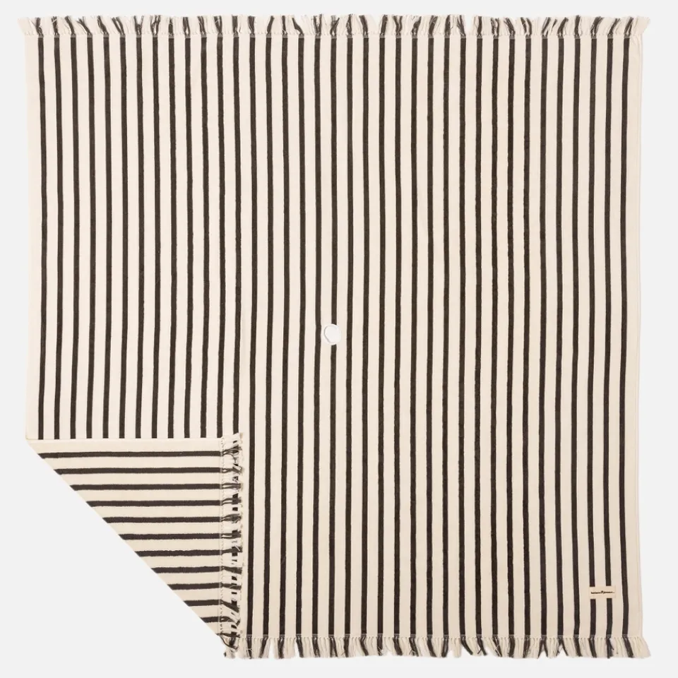 Outdoors|Dr. Martens Business & Pleasure Beach Blanket - Black Stripe