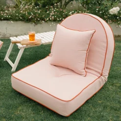 Outdoors|Dr. Martens Business & Pleasure Small Square Throw Pillow - Rivie Pink