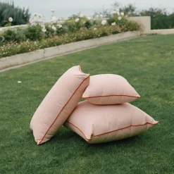 Outdoors|Dr. Martens Business & Pleasure Small Square Throw Pillow - Rivie Pink