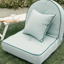 Outdoors|Dr. Martens Business & Pleasure Small Square Throw Pillow - Rivie Green