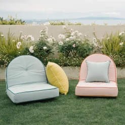 Outdoors|Dr. Martens Business & Pleasure Small Square Throw Pillow - Rivie Green