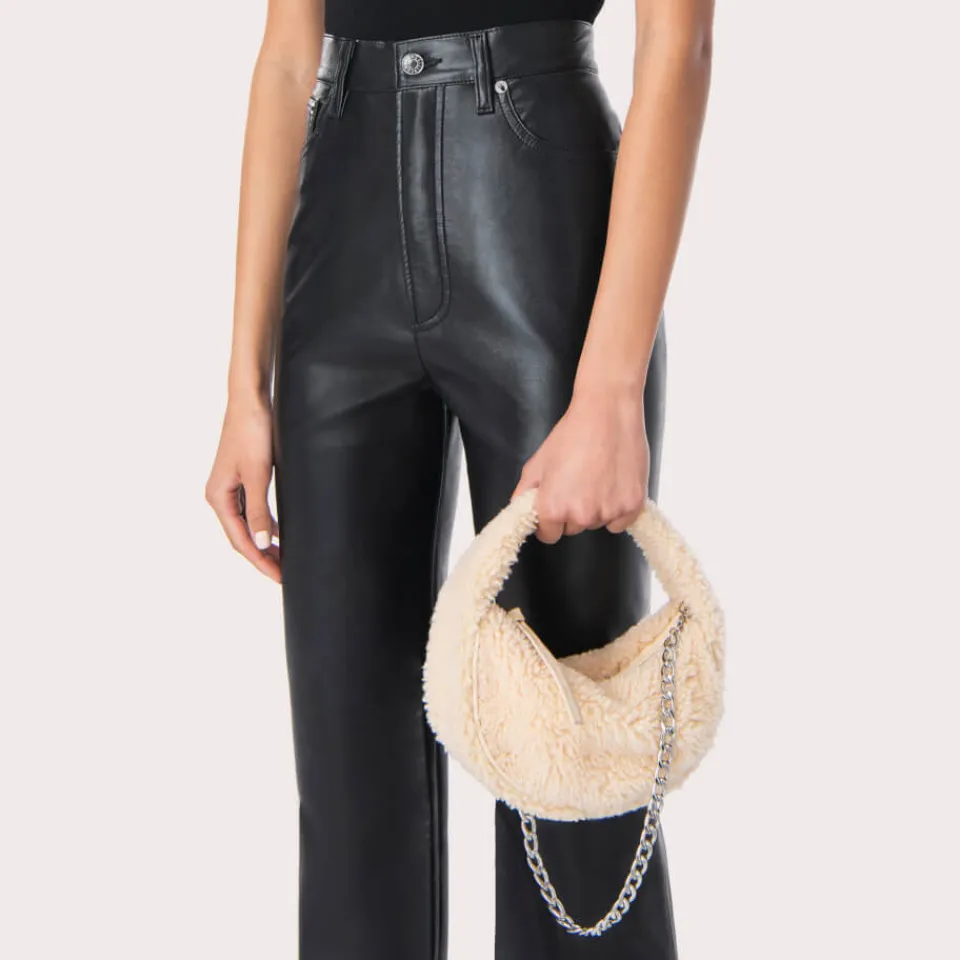 Bags|BY FAR Baby Cush Shearling Bag