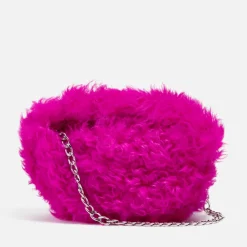 Bags|Dr. Martens BY FAR Furry Baby Cush Faux Fur Bag