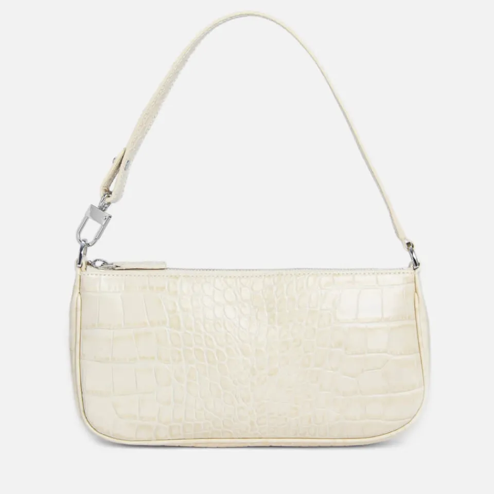Bags|BY FAR Rachel Croc-Effect Leather Bag