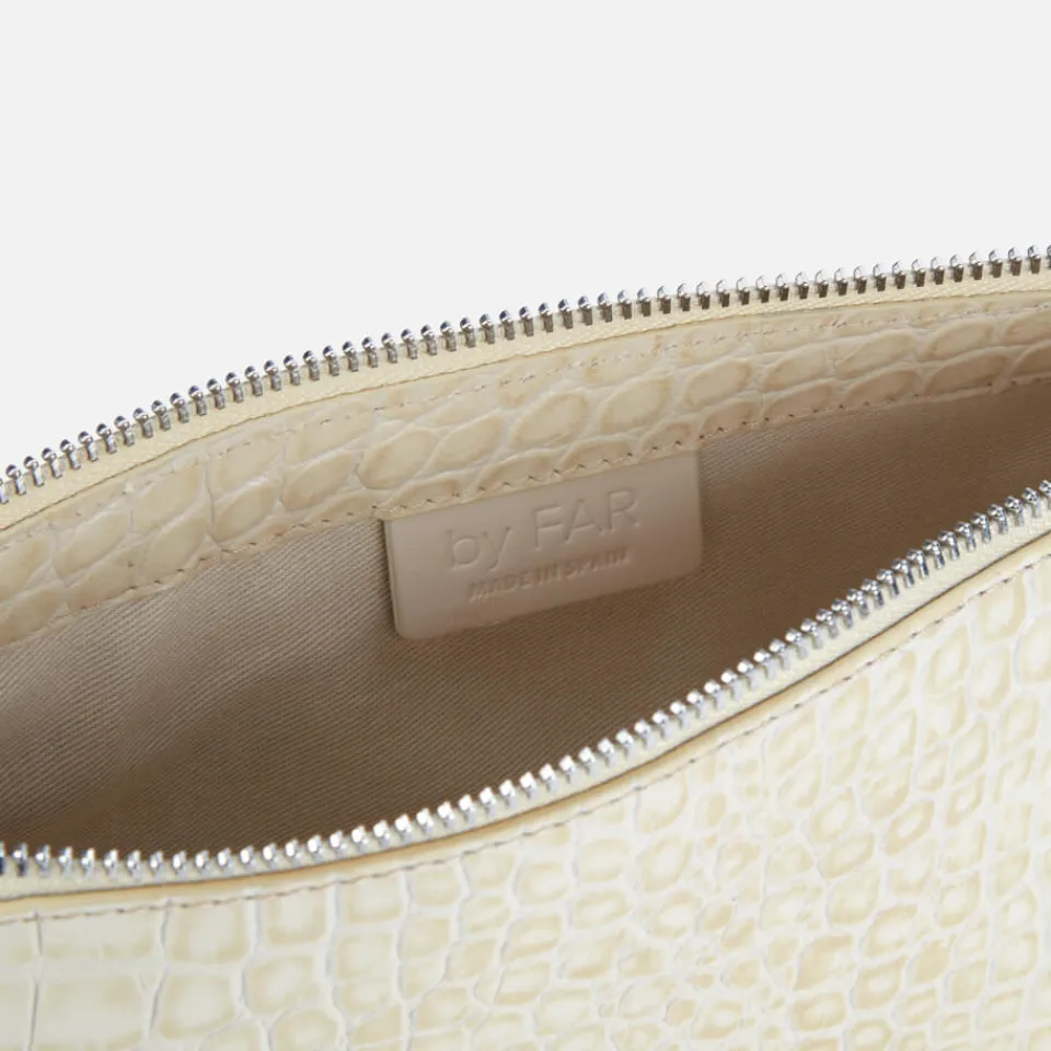 Bags|BY FAR Rachel Croc-Effect Leather Bag