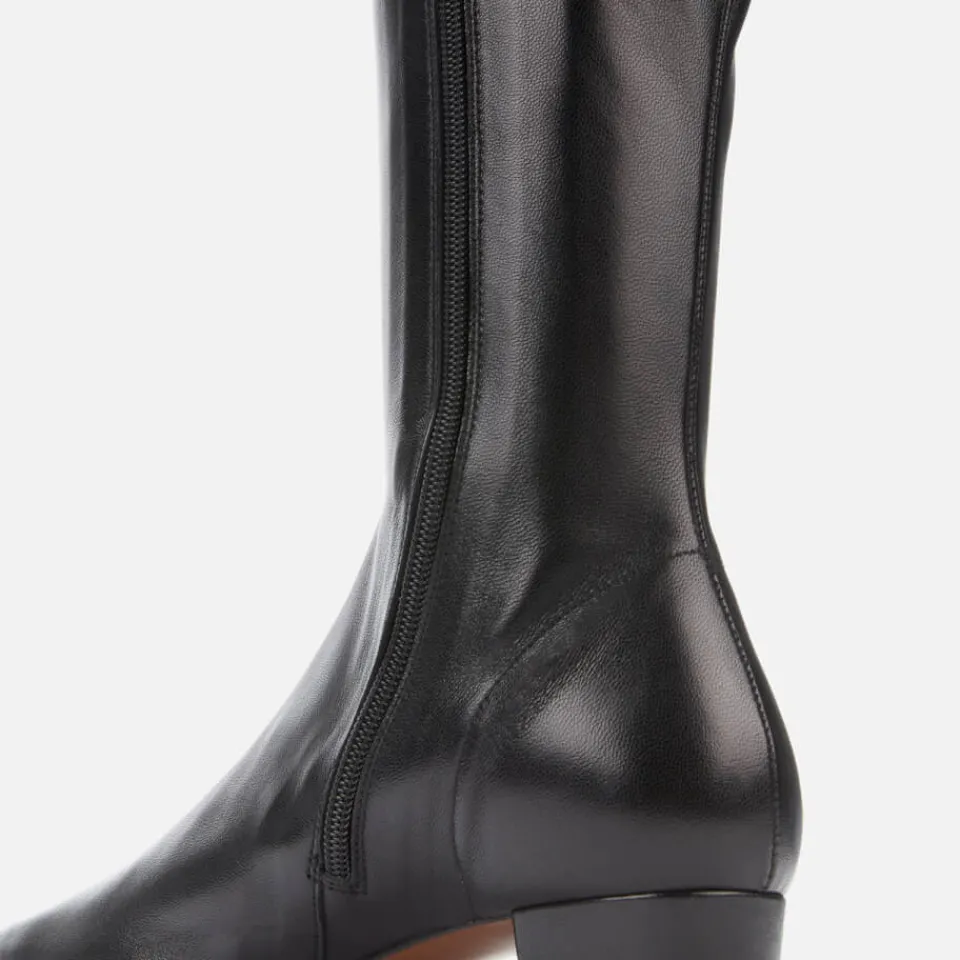 Boots|Dr. Martens BY FAR Women's Edie Leather Knee-High Boots - UK 3