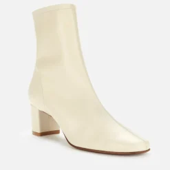 Boots|Dr. Martens BY FAR Women's Sofia Leather Heeled Ankle Boots - UK 4