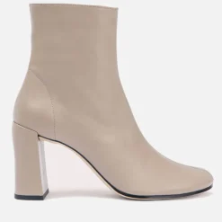 Boots|BY FAR Women's Vlada Leather Heeled Boots - UK 6