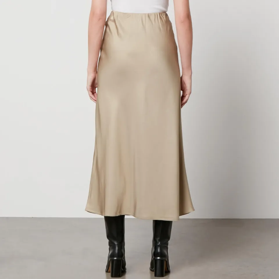 Skirts|Skirts|Dr. Martens By Malene Birger Boshan Satin-Twill Midi Skirt - DK 38/UK 10