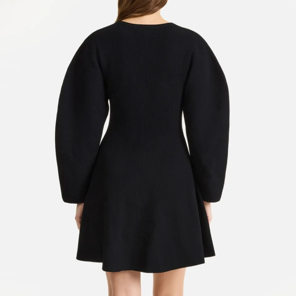Dresses|Dresses|Dr. Martens By Malene Birger Francesca Ribbed-Knit Mini Dress - M