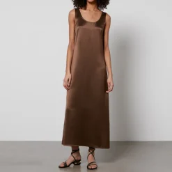 Dresses|Dresses|Dr. Martens By Malene Birger Jerrica Satin Midi Dress - DK 34/UK 6