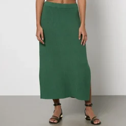Skirts|Skirts|By Malene Birger Kyara Ribbed-Knit Maxi Skirt - M