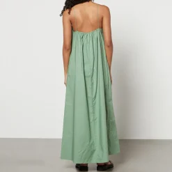 Dresses|Dresses|Damson Madder By Malene Birger Lanney Organic Cotton Maxi Dress - DK 40/UK 12