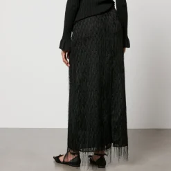 Skirts|Skirts|Dr. Martens By Malene Birger Palome Fil-Coupé Mesh Skirt - DK 34/UK 6