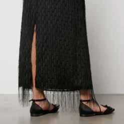Skirts|Skirts|Dr. Martens By Malene Birger Palome Fil-Coupé Mesh Skirt - DK 34/UK 6