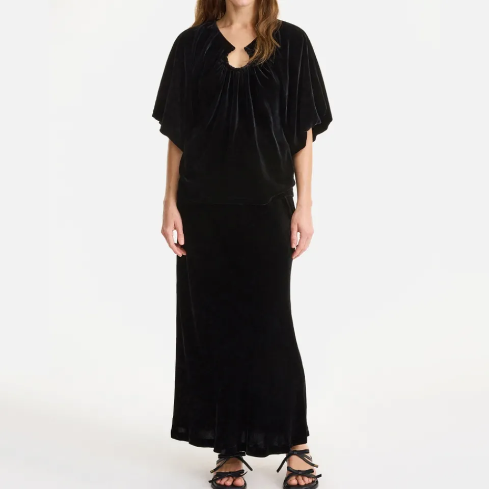 Dresses|Dresses|Dr. Martens By Malene Birger Rosae Velvet Maxi Dress - EU 38/UK 10