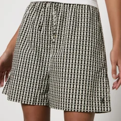 Shorts|Shorts|Dr. Martens By Malene Birger Siona Organic Cotton Monogram Shorts - DK 34/UK 6