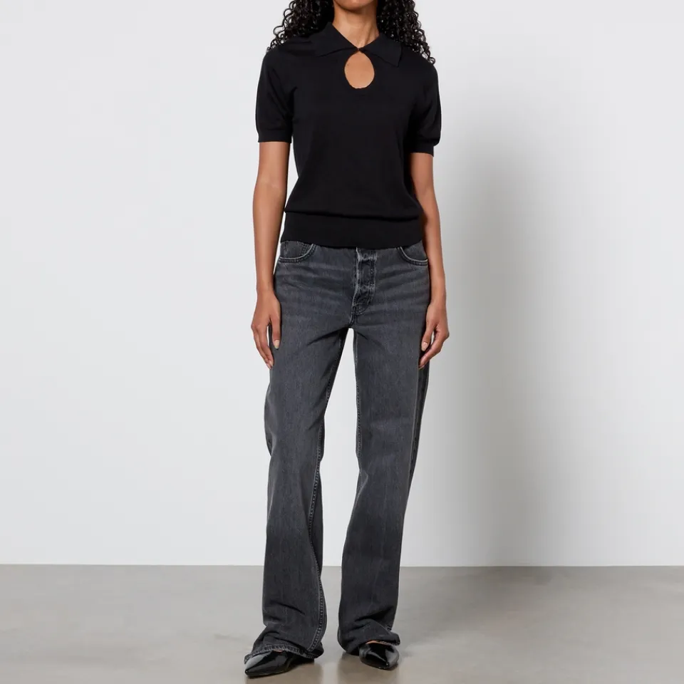 Knitwear|Dr. Martens By Malene Birger Talallia Lyocell-Blend Knit Top - M