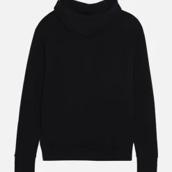 Sweatshirts|Café Kitsuné Logo-Print Cotton-Jersey Hoodie - S