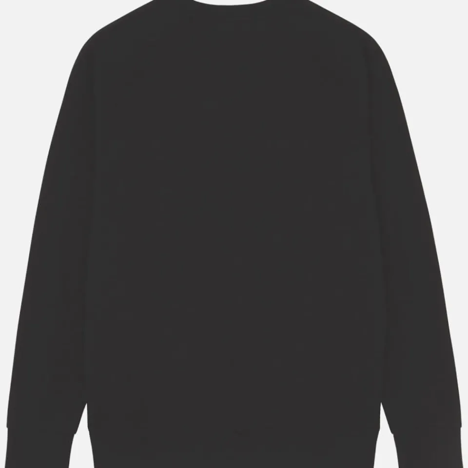 Sweatshirts|Café Kitsuné Logo-Print Cotton-Jersey Sweatshirt - M