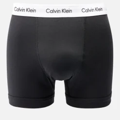 Underwear|Calvin Klein Cotton Stretch 3-Pack Trunks - L