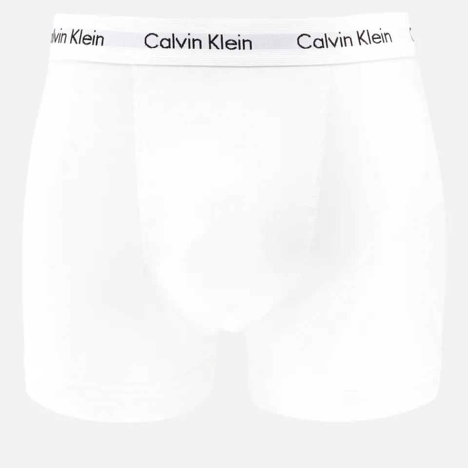 Underwear|Calvin Klein Cotton Stretch 3-Pack Trunks - L
